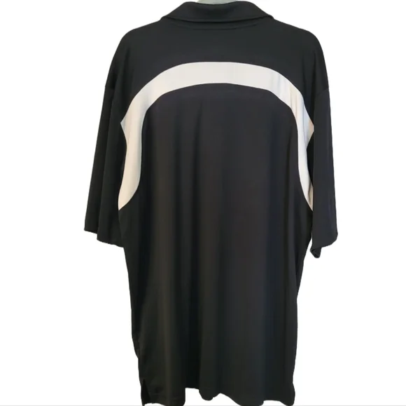 Louisville Slugger Polo Shirt Baseball Athletic Golf Size XXL Black with… - Picture 4 of 5